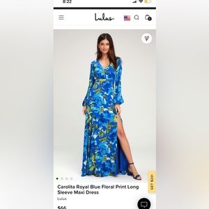 Lulus Carolita Maxi Dress